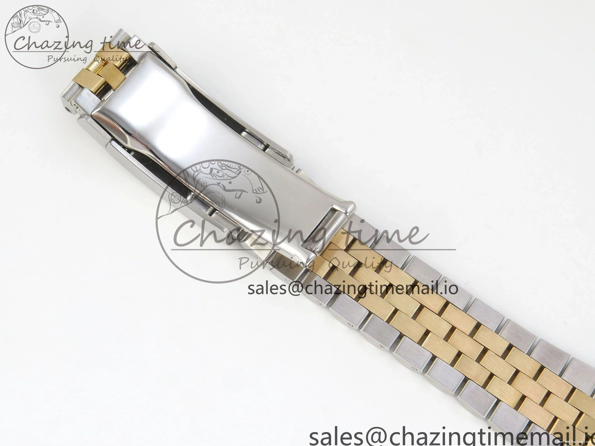 AAA Replica Watches on SS YG Dial DateJust SA Bracelet MOP 1:1 Jubilee Best White Diamond YG 299 Edition 3EF 41mm Chic SS 126333 0106